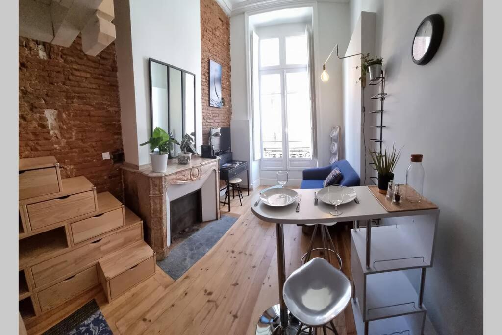 T1 Bis Cosy- Hypercentre - Clim - Metro - Wifi Apartment Toulouse Exterior foto